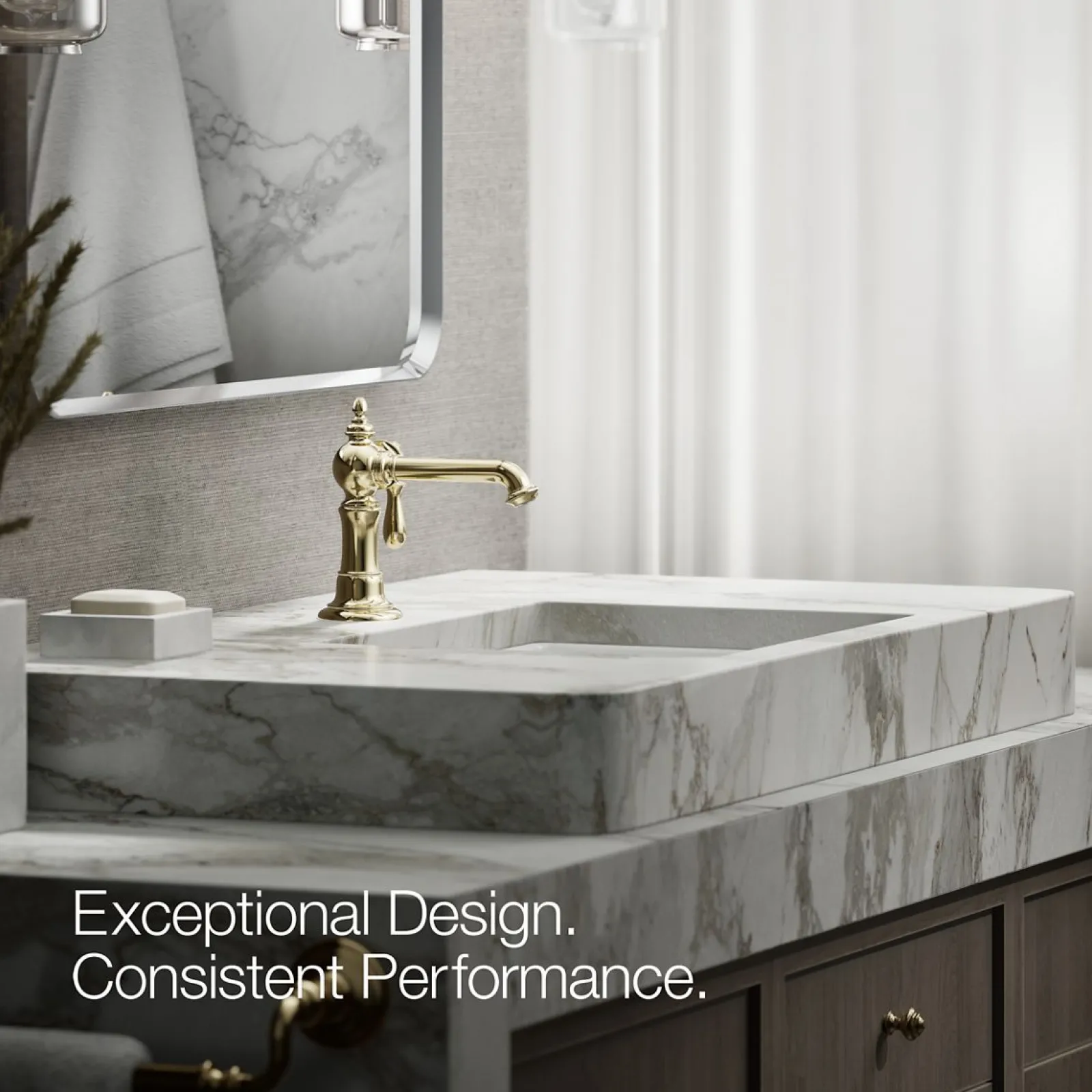 Single-handle bathroom sink faucet, 1.2 gpm^Kohler Online