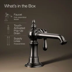 Single-handle bathroom sink faucet, 1.2 gpm^Kohler Online