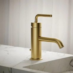 Single-handle bathroom sink faucet with Straight Lever handle, 1.2 gpm^Kohler New
