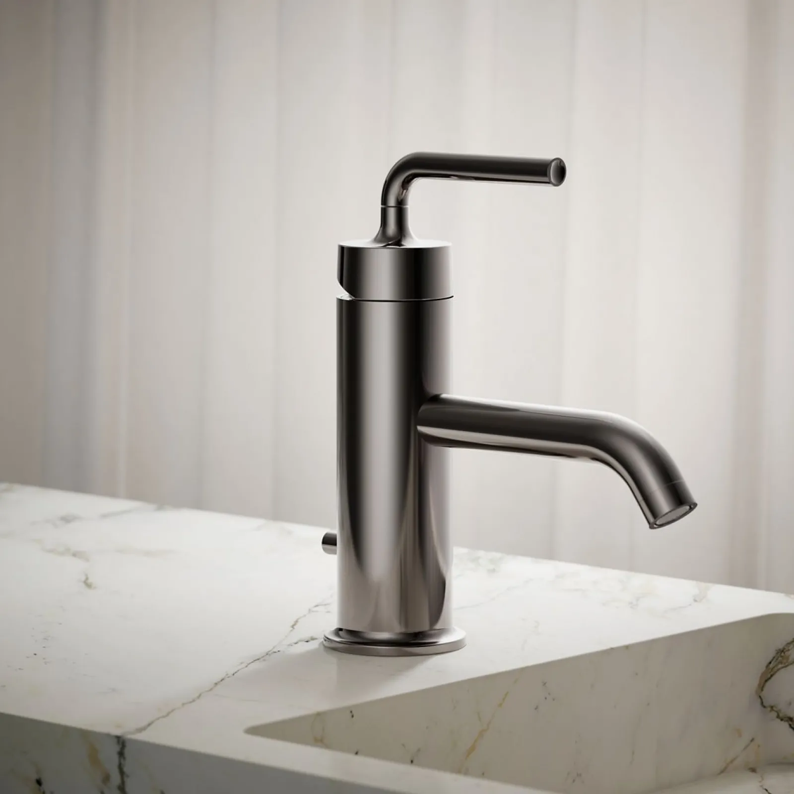 Single-handle bathroom sink faucet with Straight Lever handle, 1.2 gpm^Kohler New