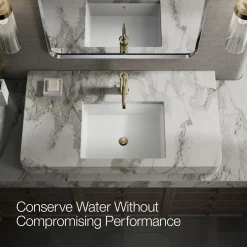 Single-handle bathroom sink faucet with Straight Lever handle, 1.2 gpm^Kohler New