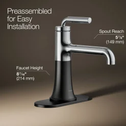Single-handle bathroom sink faucet, 0.5 gpm^Kohler Online