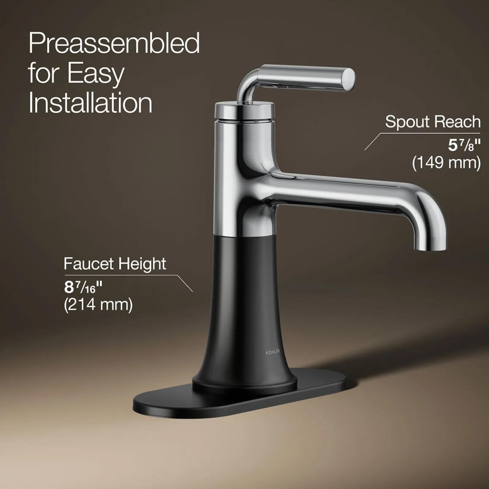 Single-handle bathroom sink faucet, 1.2 gpm^Kohler Sale