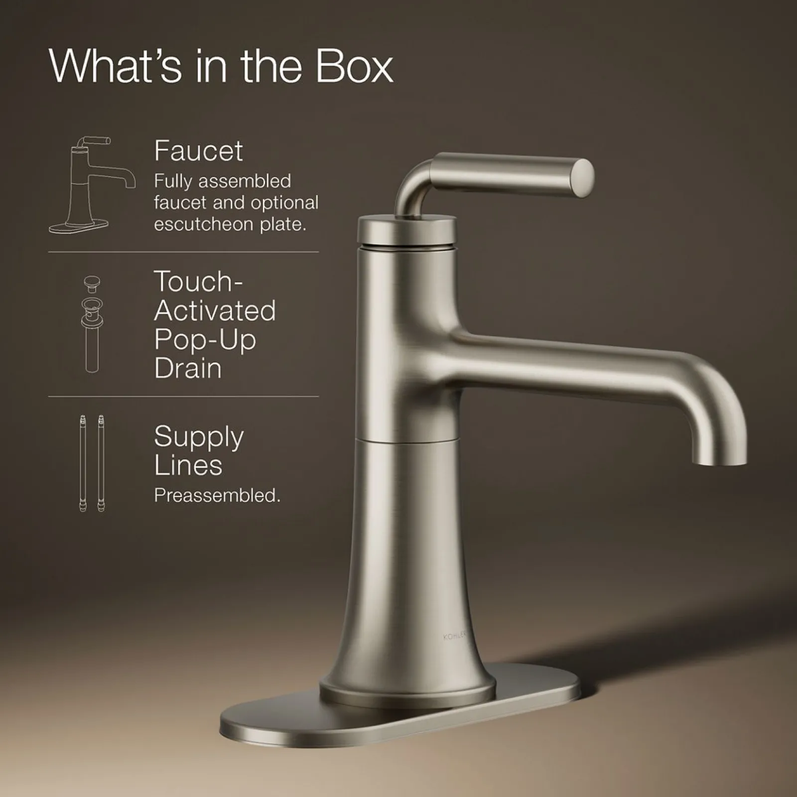 Single-handle bathroom sink faucet, 1.2 gpm^Kohler Sale