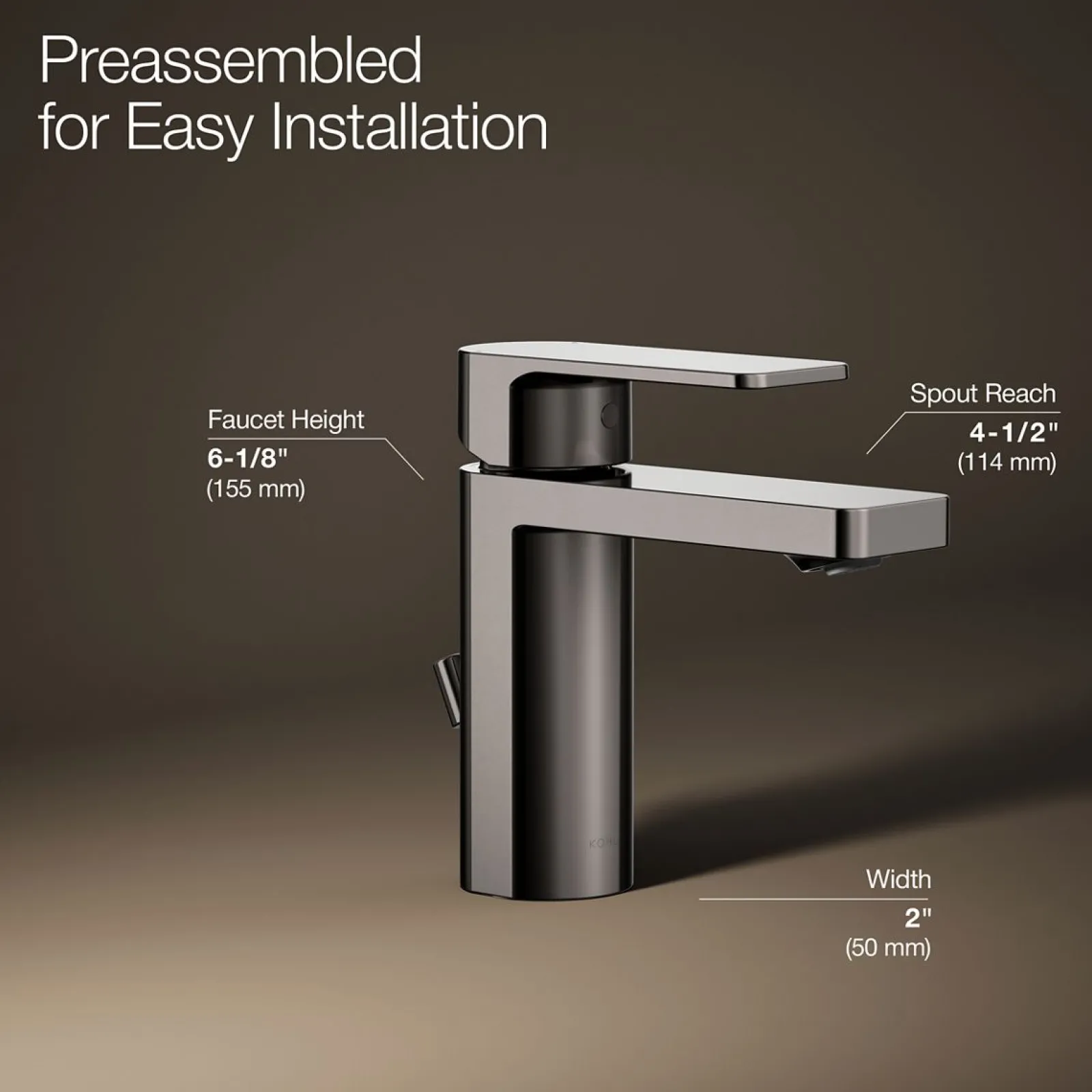 Single-handle bathroom sink faucet, 1.0 gpm^Kohler Online