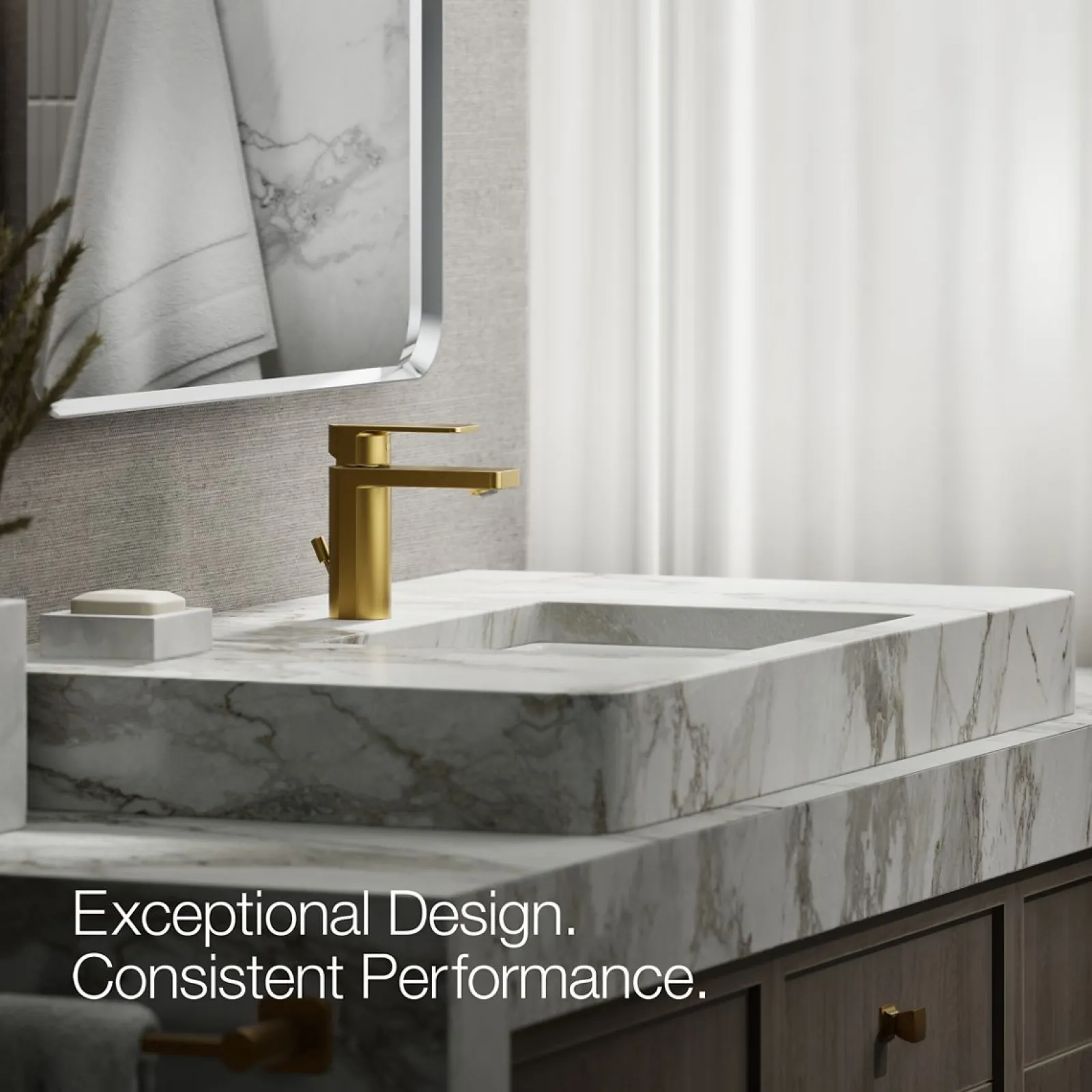 Single-handle bathroom sink faucet, 1.0 gpm^Kohler Online