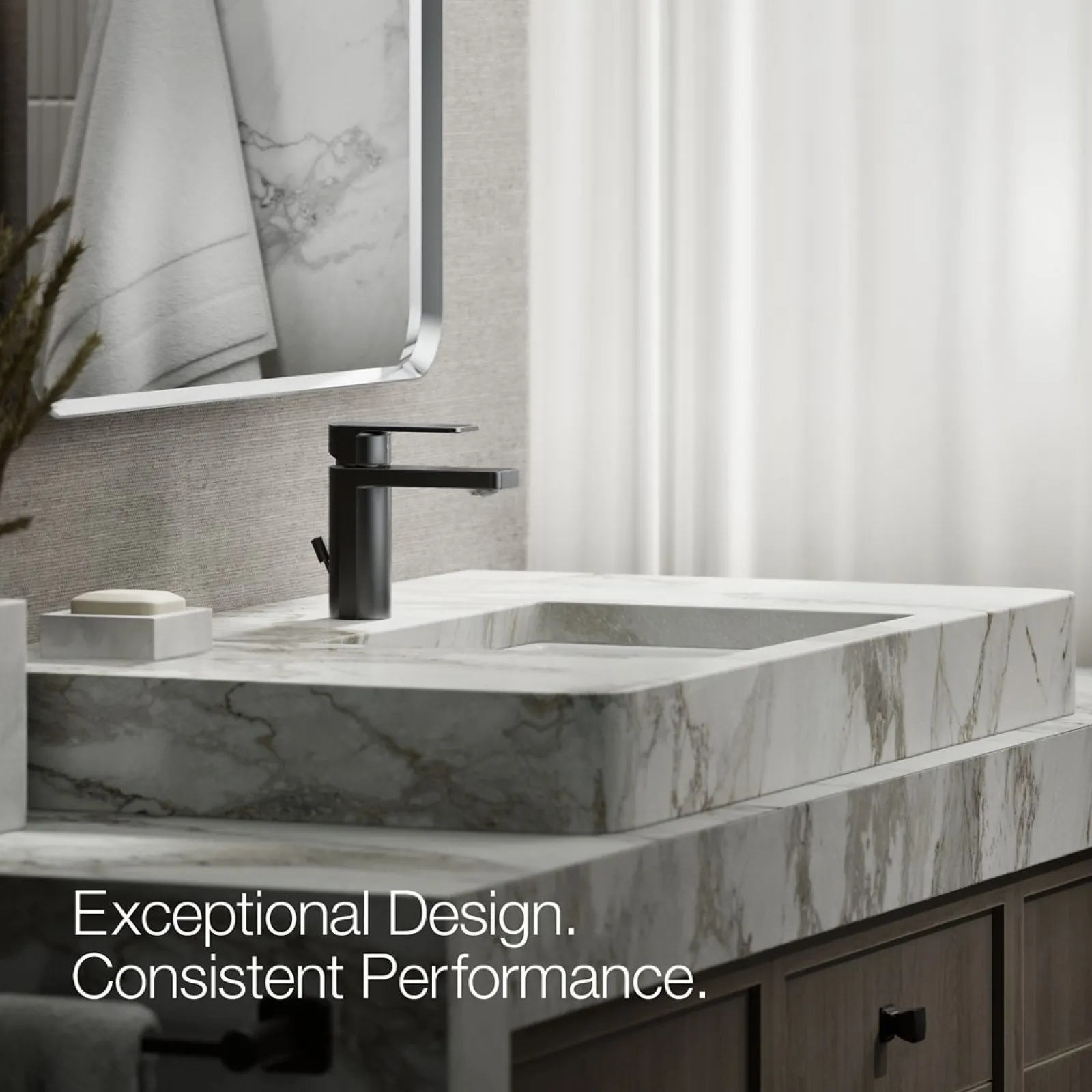 Single-handle bathroom sink faucet, 1.0 gpm^Kohler Online