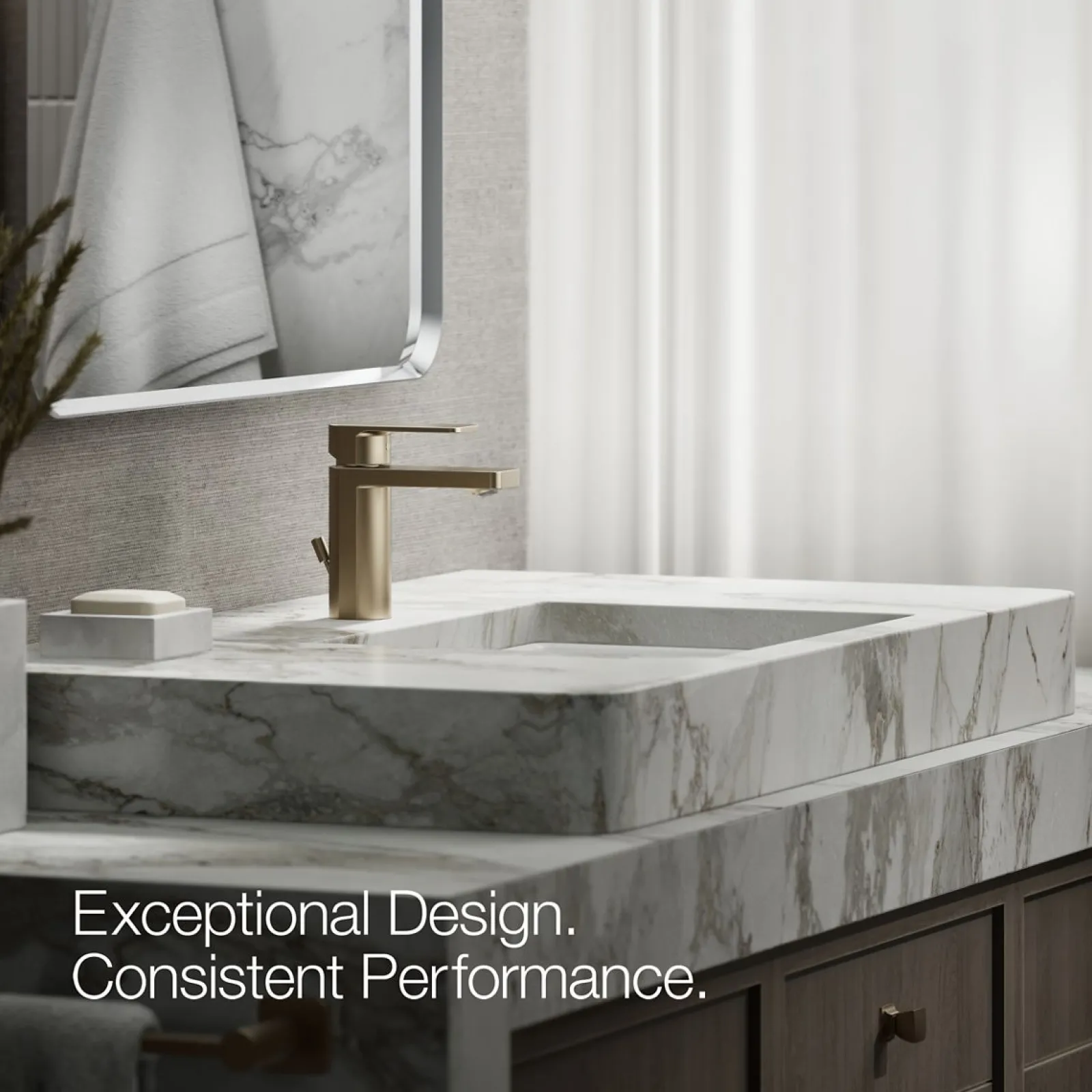 Single-handle bathroom sink faucet, 1.0 gpm^Kohler Online