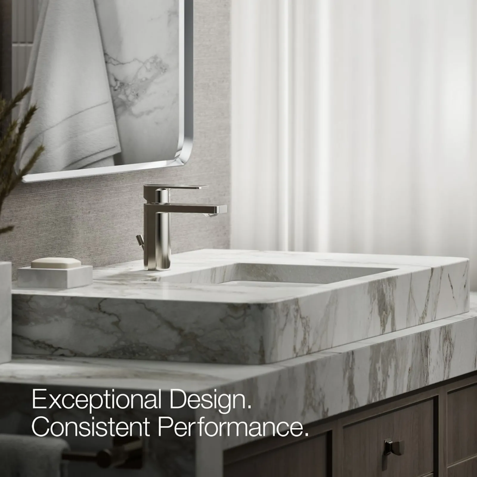 Single-handle bathroom sink faucet, 1.0 gpm^Kohler Online