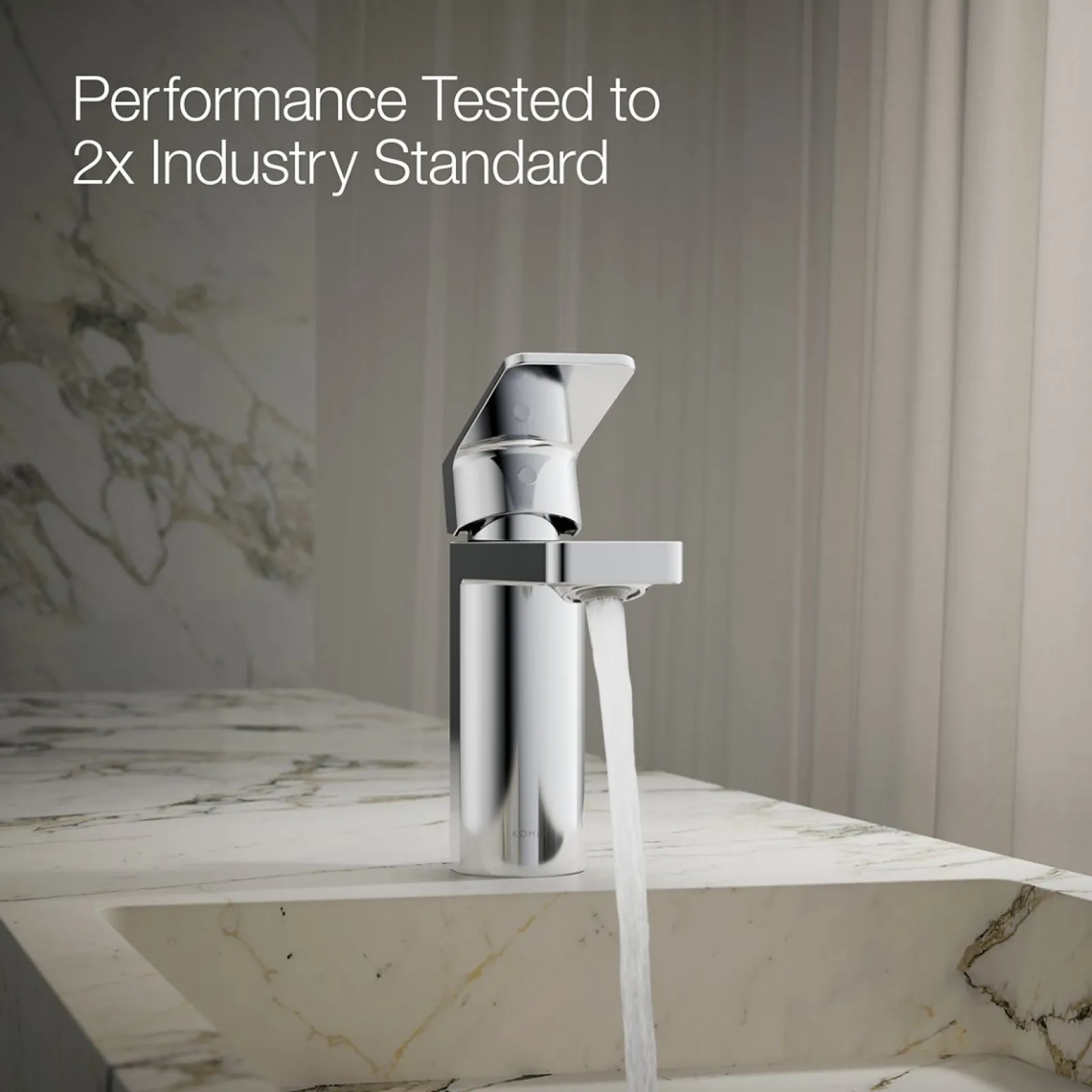 Single-handle bathroom sink faucet, 1.0 gpm^Kohler Online