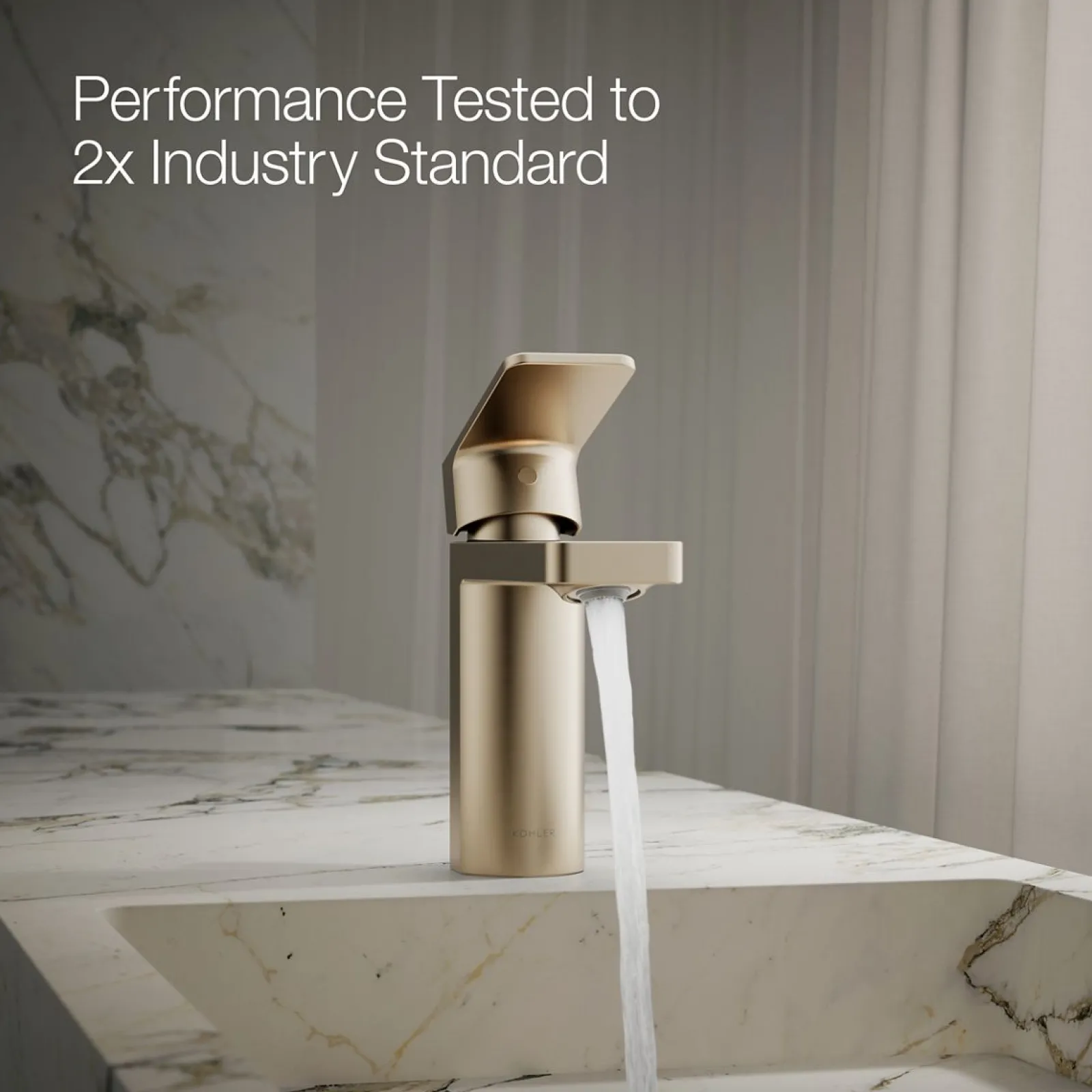 Single-handle bathroom sink faucet, 1.0 gpm^Kohler Online