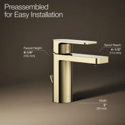 Single-handle bathroom sink faucet, 1.2 gpm^Kohler Sale
