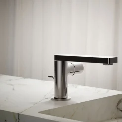 Single-handle bathroom sink faucet with Cylindrical handle, 1.2 gpm^Kohler