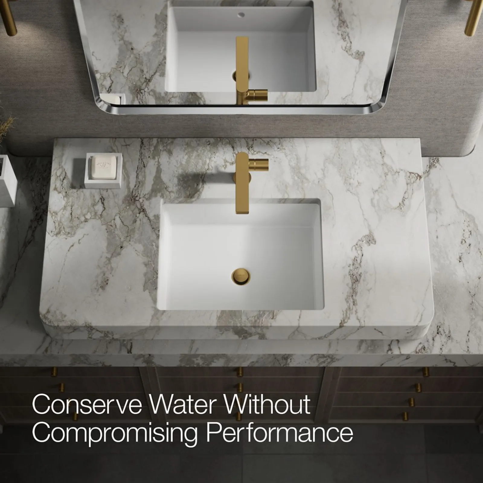 Single-handle bathroom sink faucet with Cylindrical handle, 1.2 gpm^Kohler