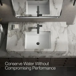 Single-handle bathroom sink faucet with Cylindrical handle, 1.2 gpm^Kohler
