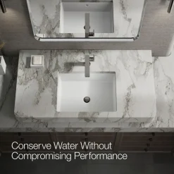 Single-handle bathroom sink faucet with Lever handle, 1.2 gpm^Kohler Hot