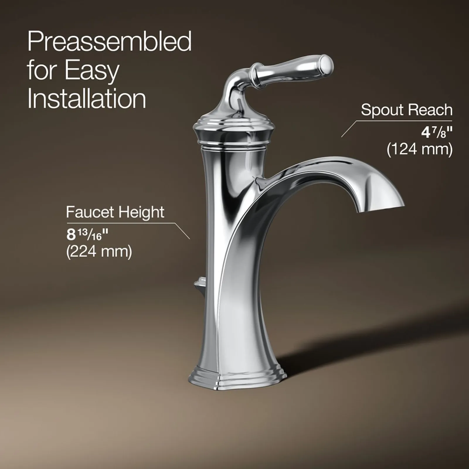 Single-handle bathroom sink faucet, 1.2 gpm^Kohler Clearance