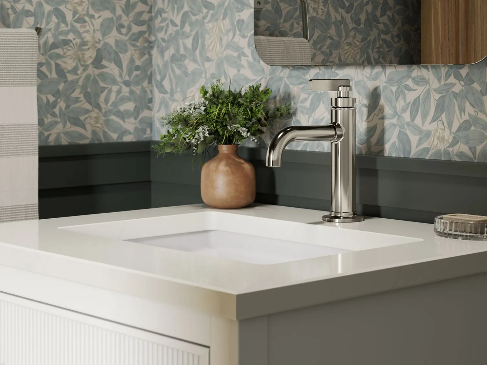 Single-handle bathroom sink faucet, 1.2 gpm^Kohler