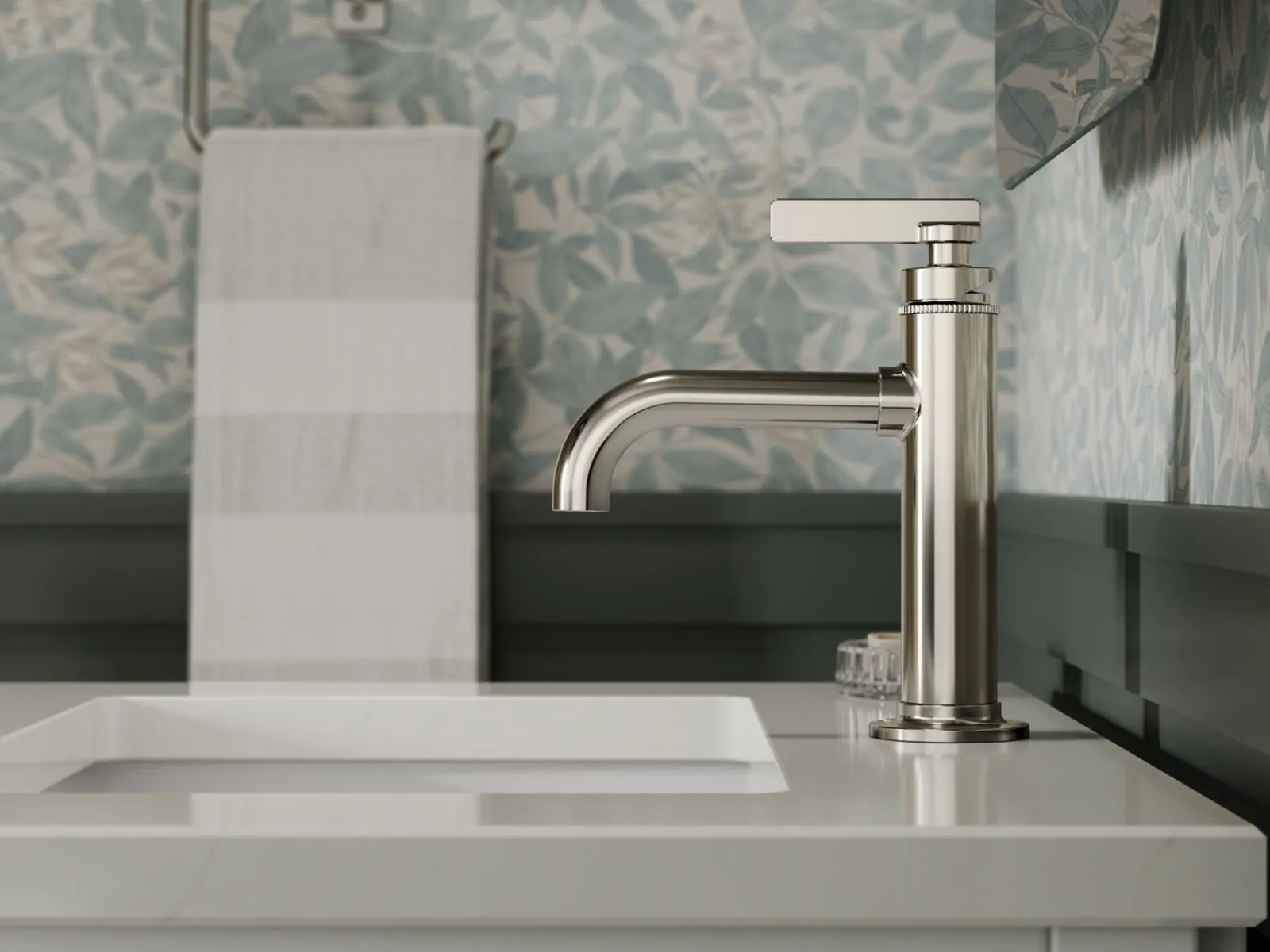 Single-handle bathroom sink faucet, 1.2 gpm^Kohler