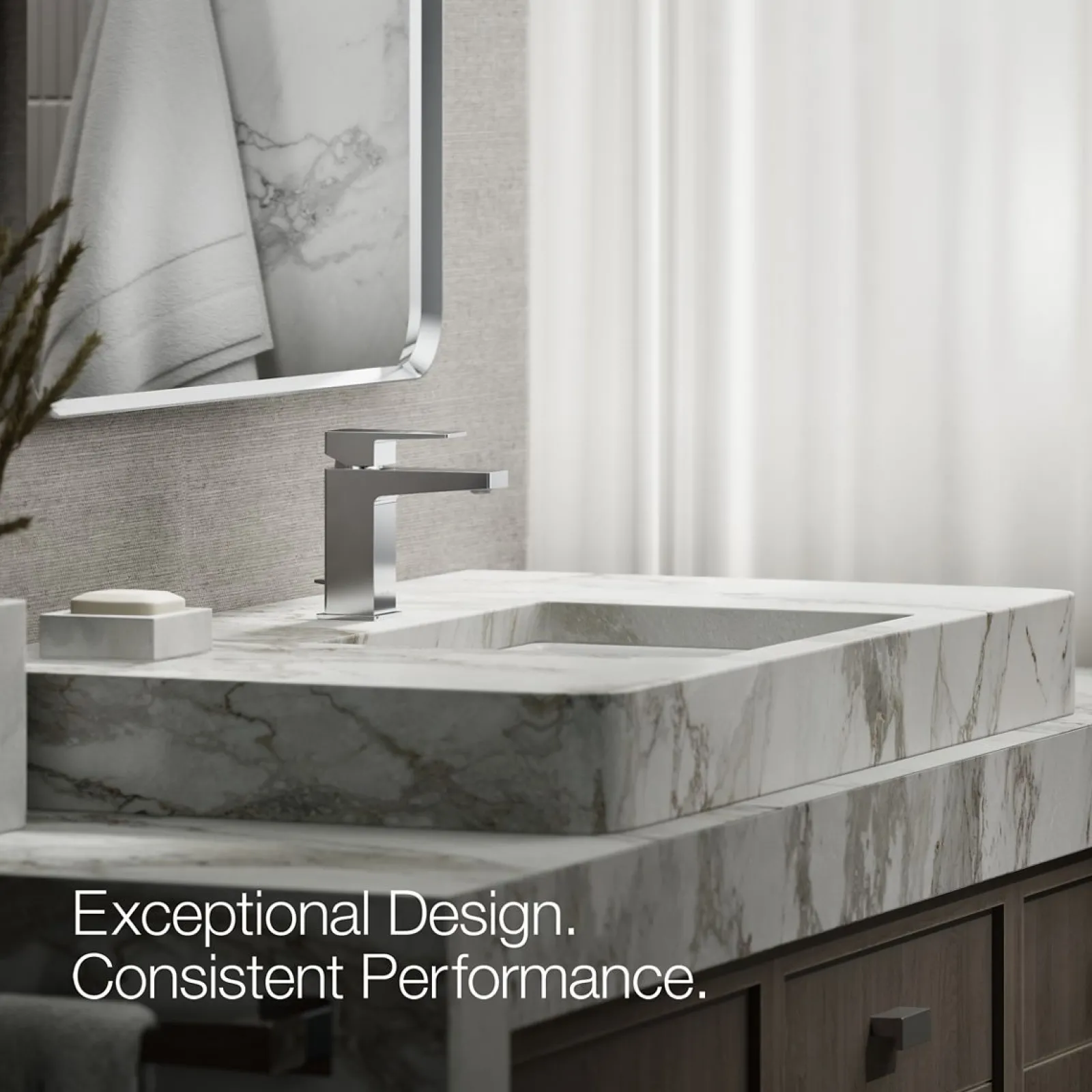 Single-handle bathroom sink faucet, 1.2 gpm^Kohler Best