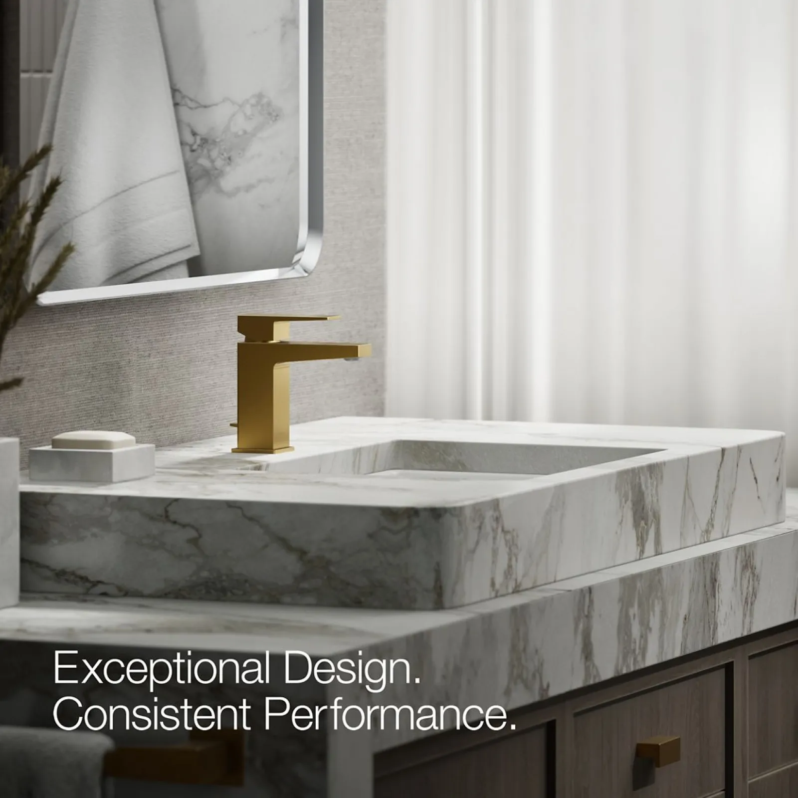 Single-handle bathroom sink faucet, 1.2 gpm^Kohler Best
