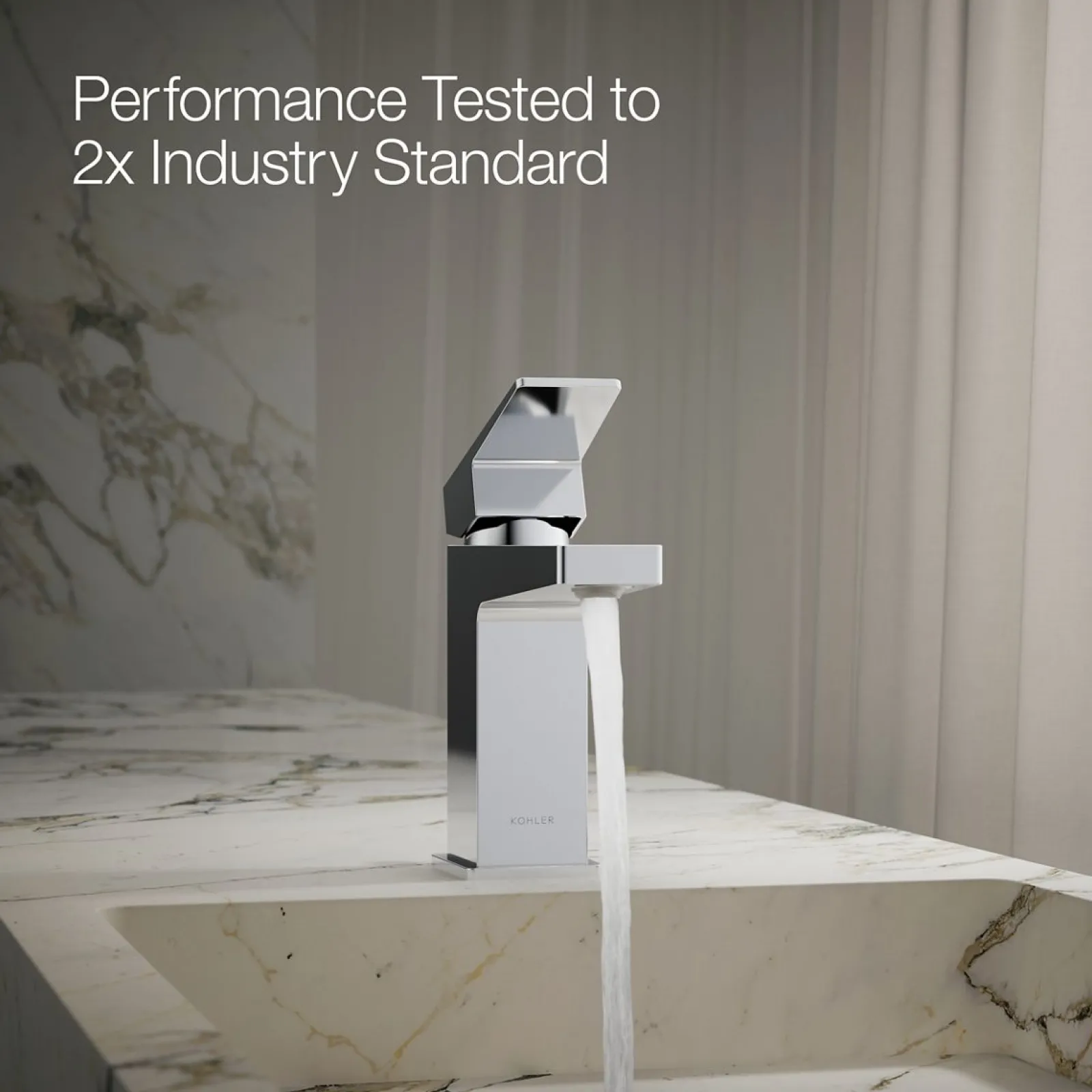 Single-handle bathroom sink faucet, 1.2 gpm^Kohler Best