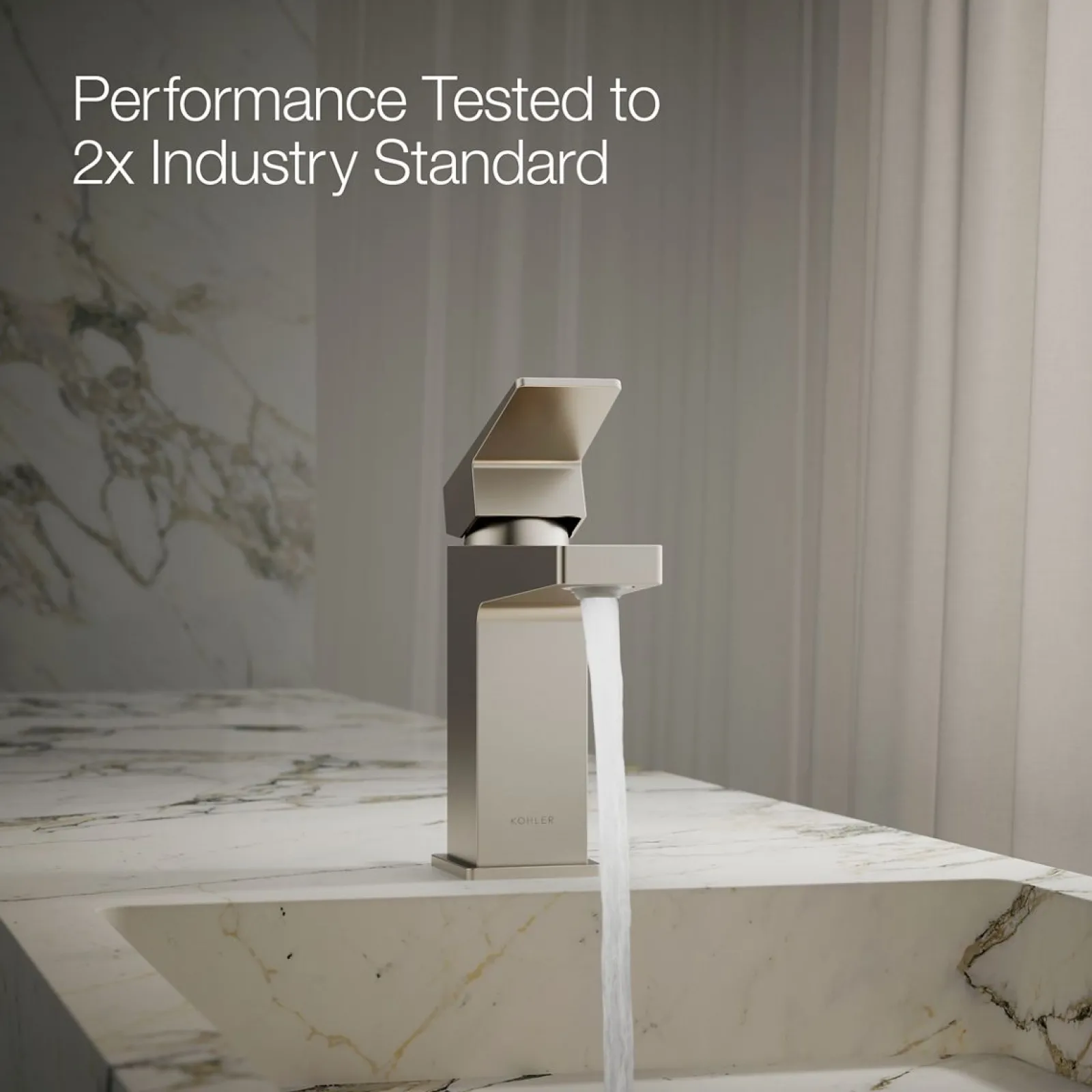 Single-handle bathroom sink faucet, 1.2 gpm^Kohler Best