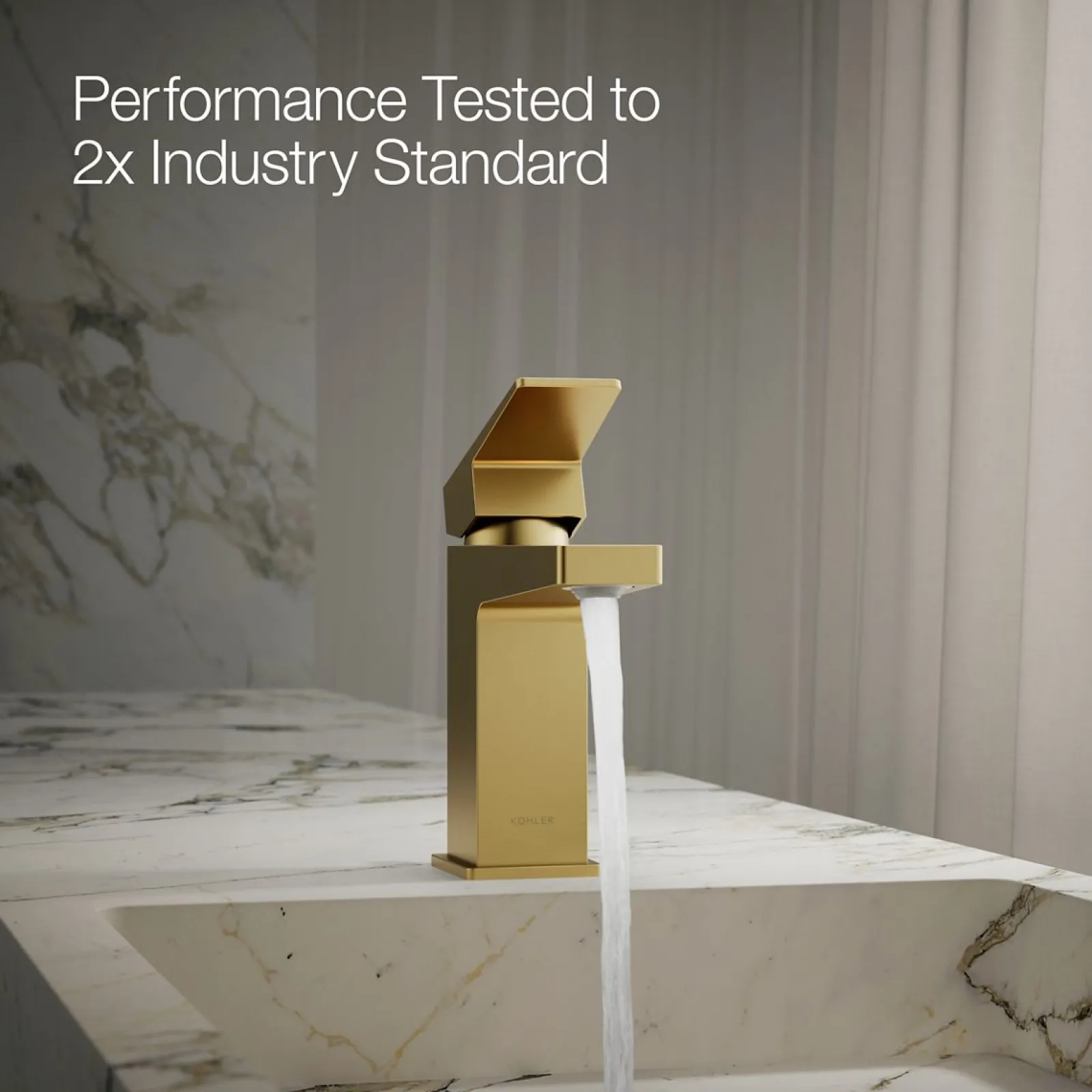 Single-handle bathroom sink faucet, 1.2 gpm^Kohler Best