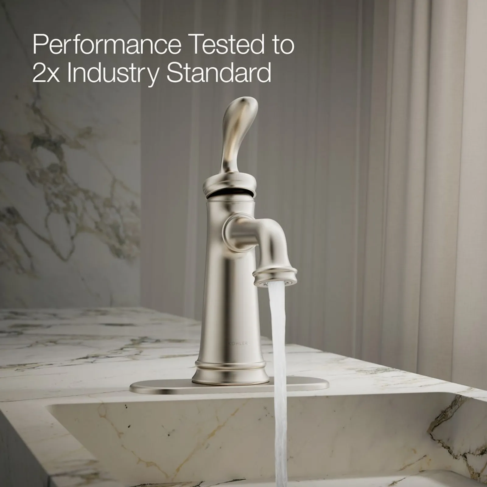 Single-handle bathroom sink faucet, 1.2 gpm^Kohler Clearance