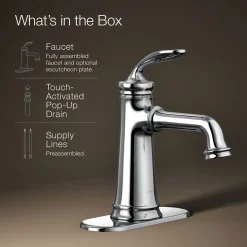 Single-handle bathroom sink faucet, 1.2 gpm^Kohler Clearance