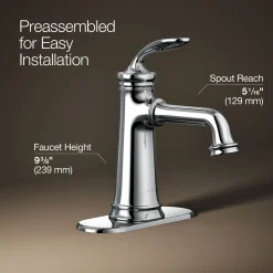 Single-handle bathroom sink faucet, 1.2 gpm^Kohler Clearance