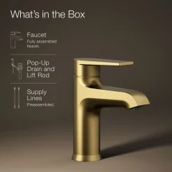 Single-handle bathroom sink faucet, 1.2 gpm^Kohler Sale
