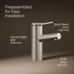 Single-handle bathroom sink faucet, 1.2 gpm^Kohler Best