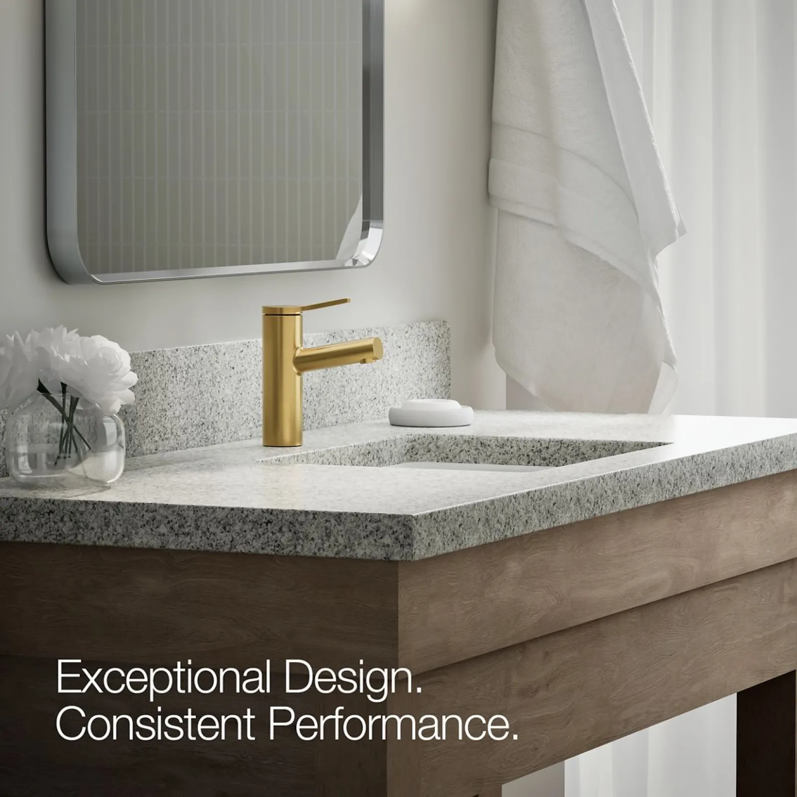 Single-handle bathroom sink faucet, 1.2 gpm^Kohler Best