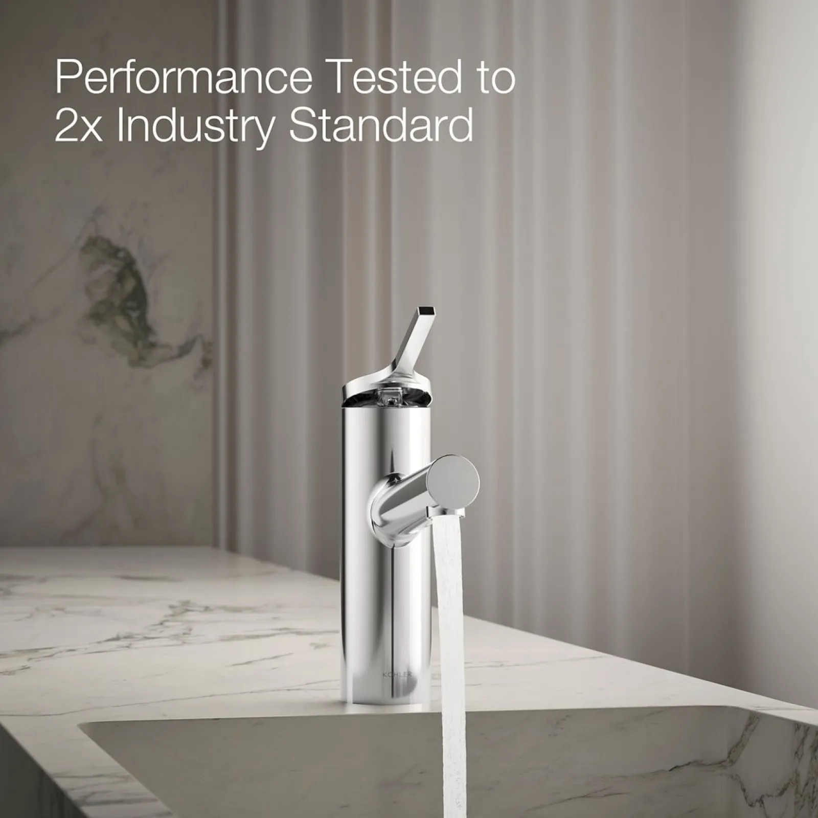 Single-handle bathroom sink faucet, 1.2 gpm^Kohler Best
