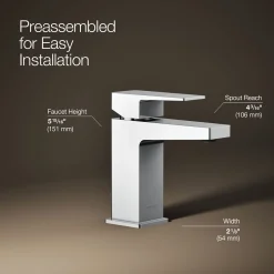 Single-handle bathroom sink faucet, 1.2 gpm^Kohler Clearance