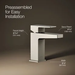 Single-handle bathroom sink faucet, 1.2 gpm^Kohler Clearance