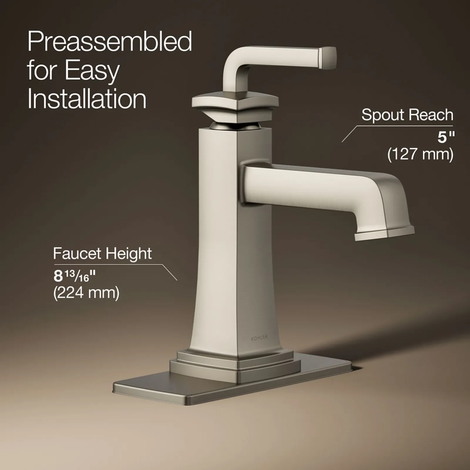 Single-handle bathroom sink faucet, 1.2 gpm^Kohler Clearance