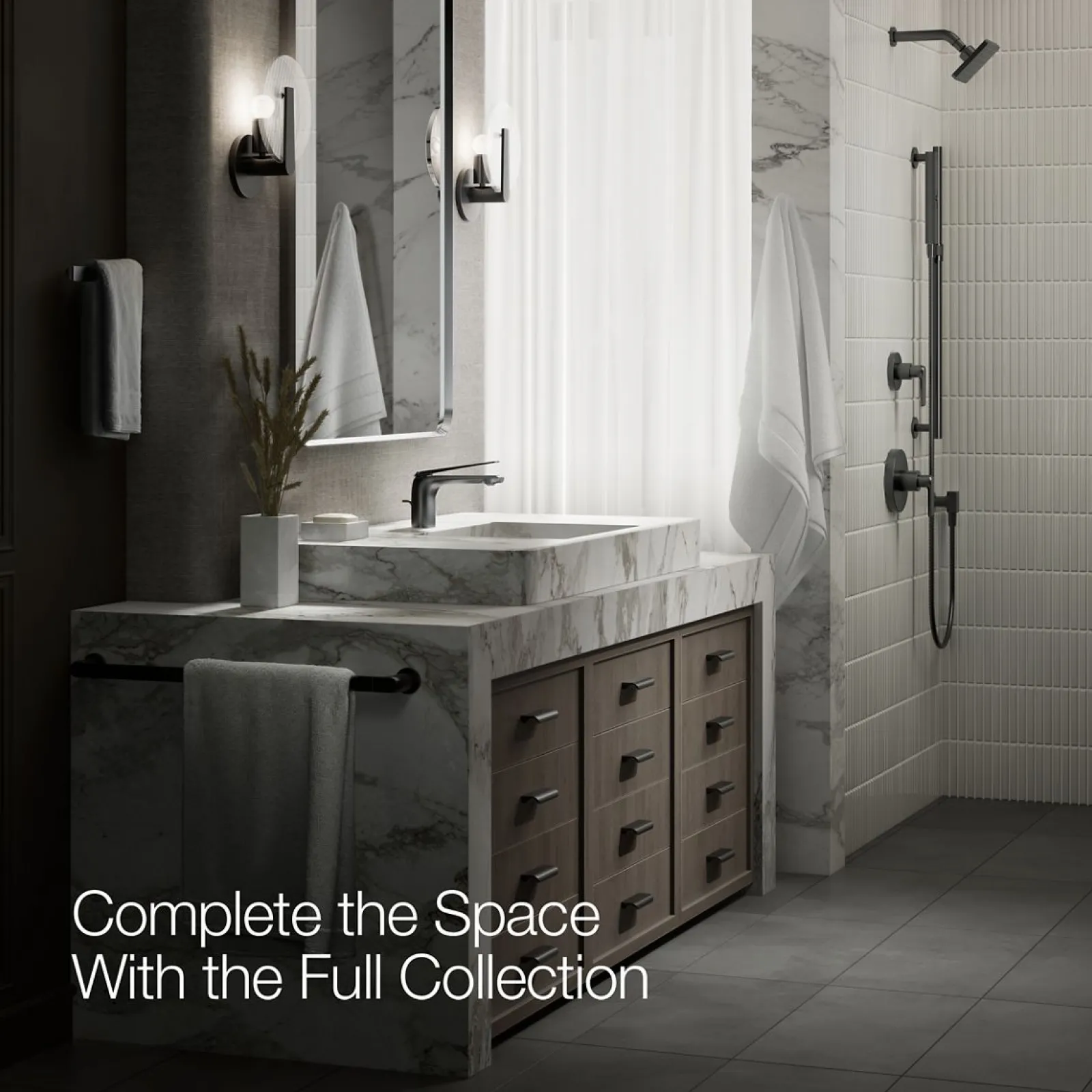 Single-handle bathroom sink faucet, 1.2 gpm^Kohler Hot