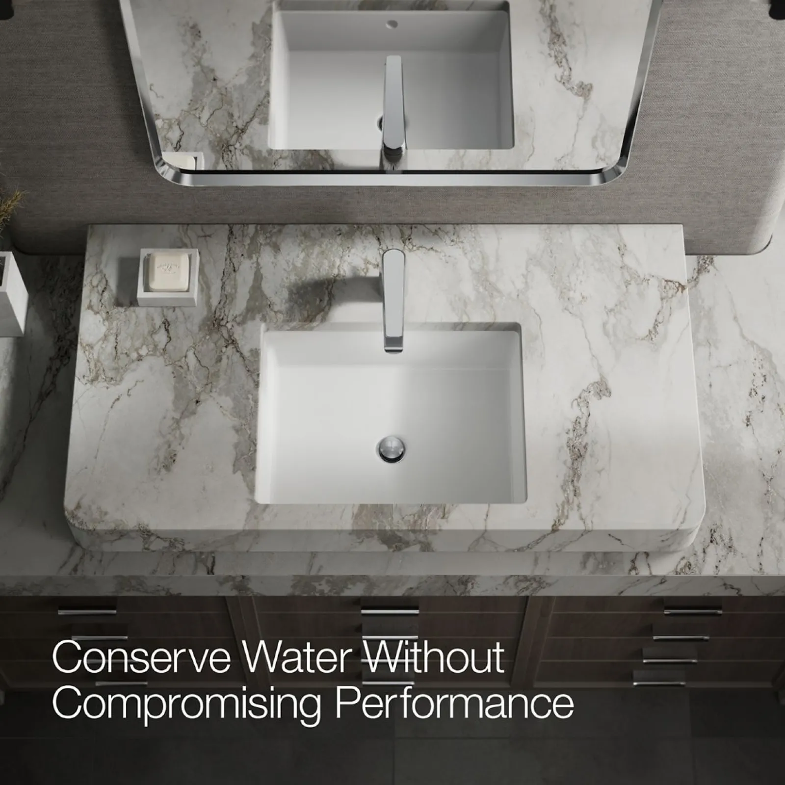 Single-handle bathroom sink faucet, 1.2 gpm^Kohler Hot