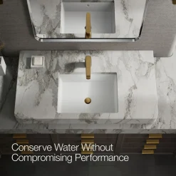 Single-handle bathroom sink faucet, 1.2 gpm^Kohler Hot