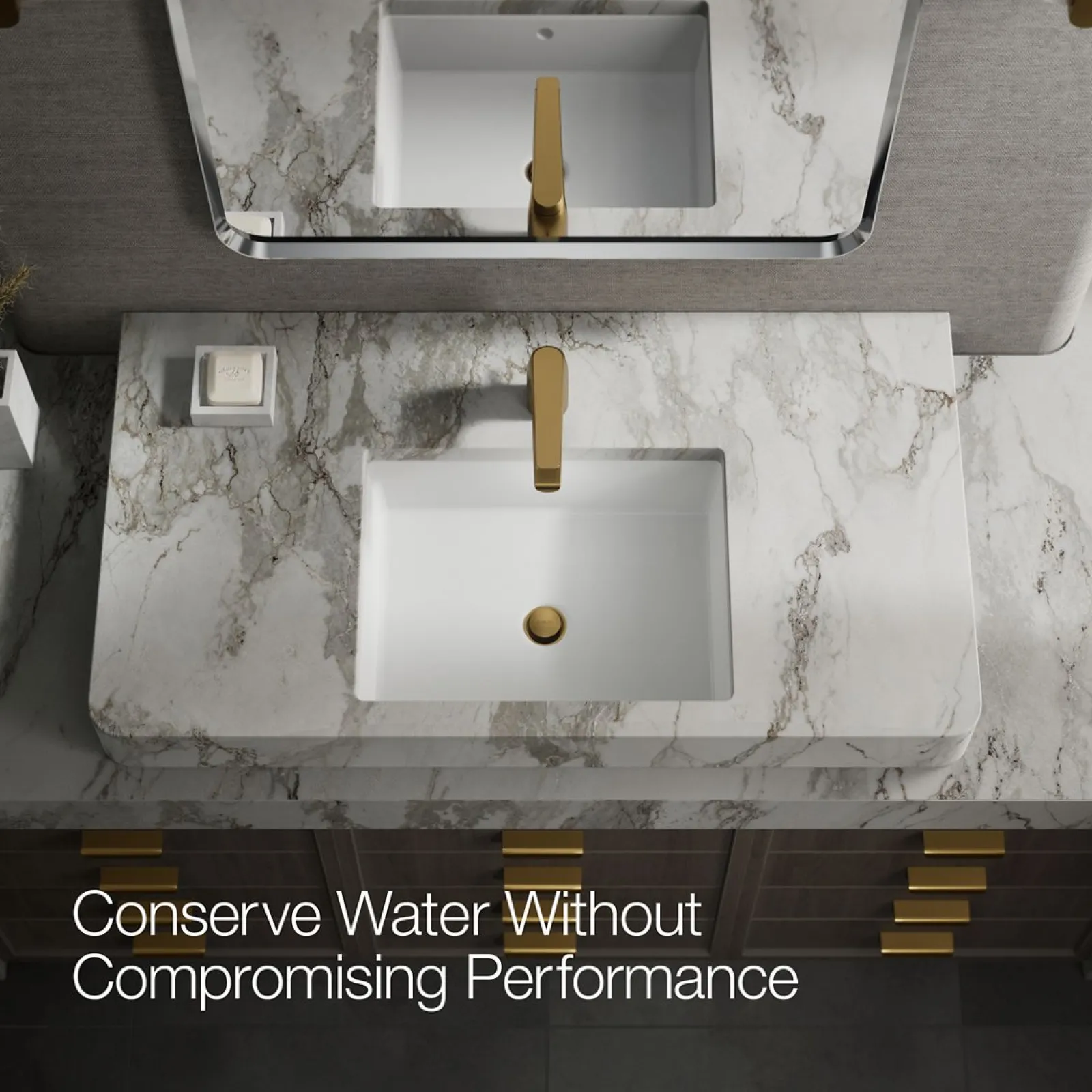 Single-handle bathroom sink faucet, 1.2 gpm^Kohler Hot