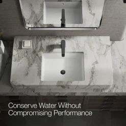 Single-handle bathroom sink faucet, 1.2 gpm^Kohler Hot
