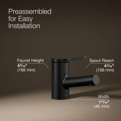 Single-handle bathroom sink faucet, 1.2 gpm^Kohler Outlet