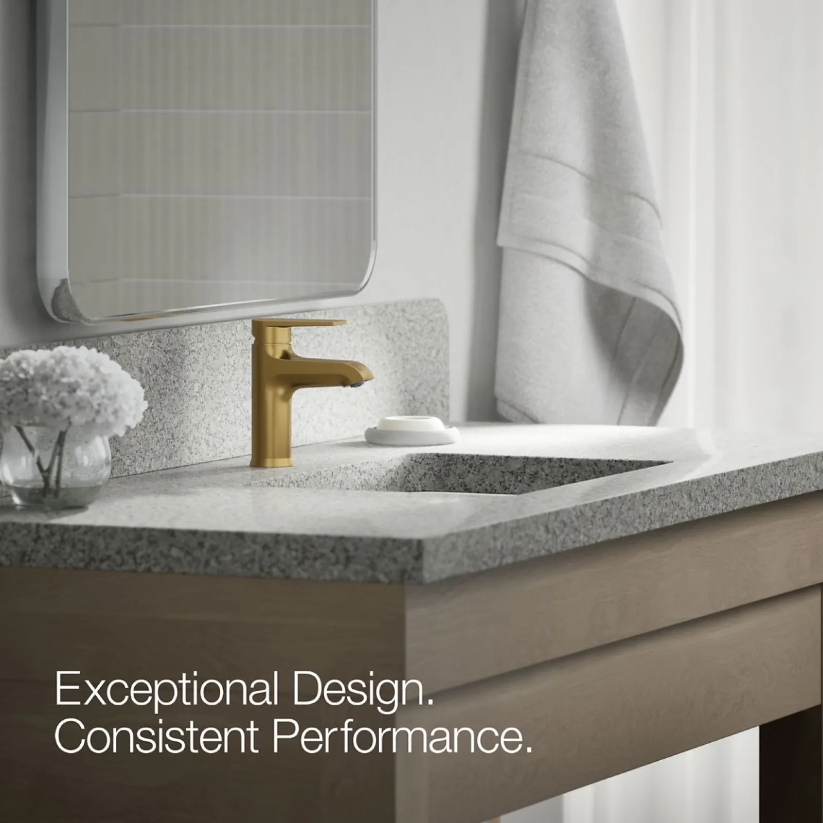 Single-handle bathroom sink faucet, 1.2 gpm^Kohler Best
