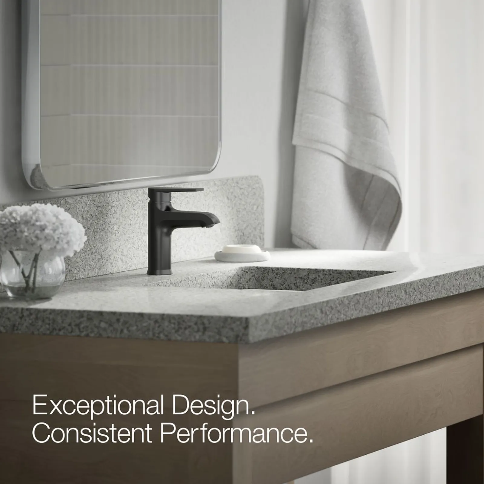 Single-handle bathroom sink faucet, 1.2 gpm^Kohler Best