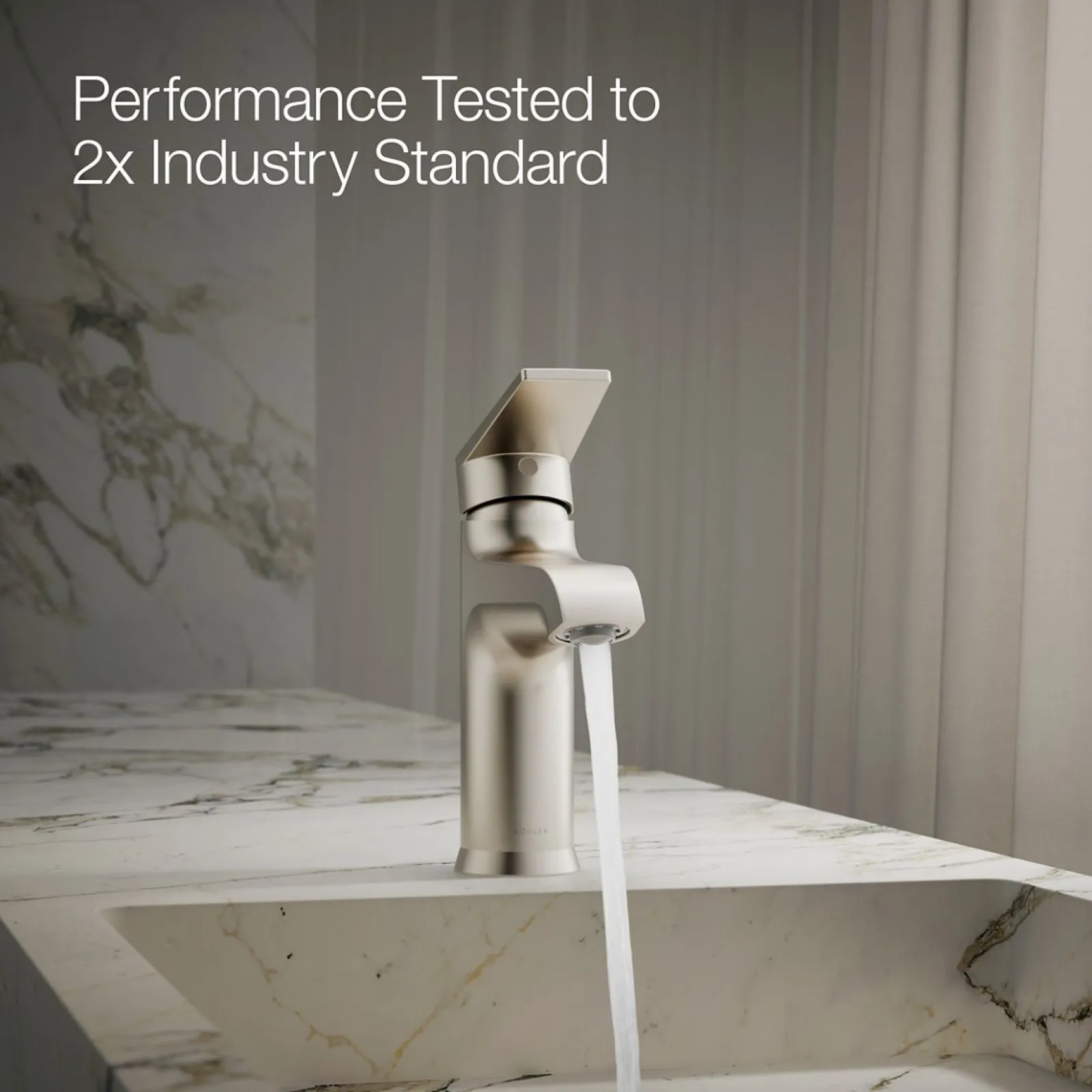 Single-handle bathroom sink faucet, 1.2 gpm^Kohler Best