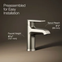 Single-handle bathroom sink faucet, 1.2 gpm^Kohler Best