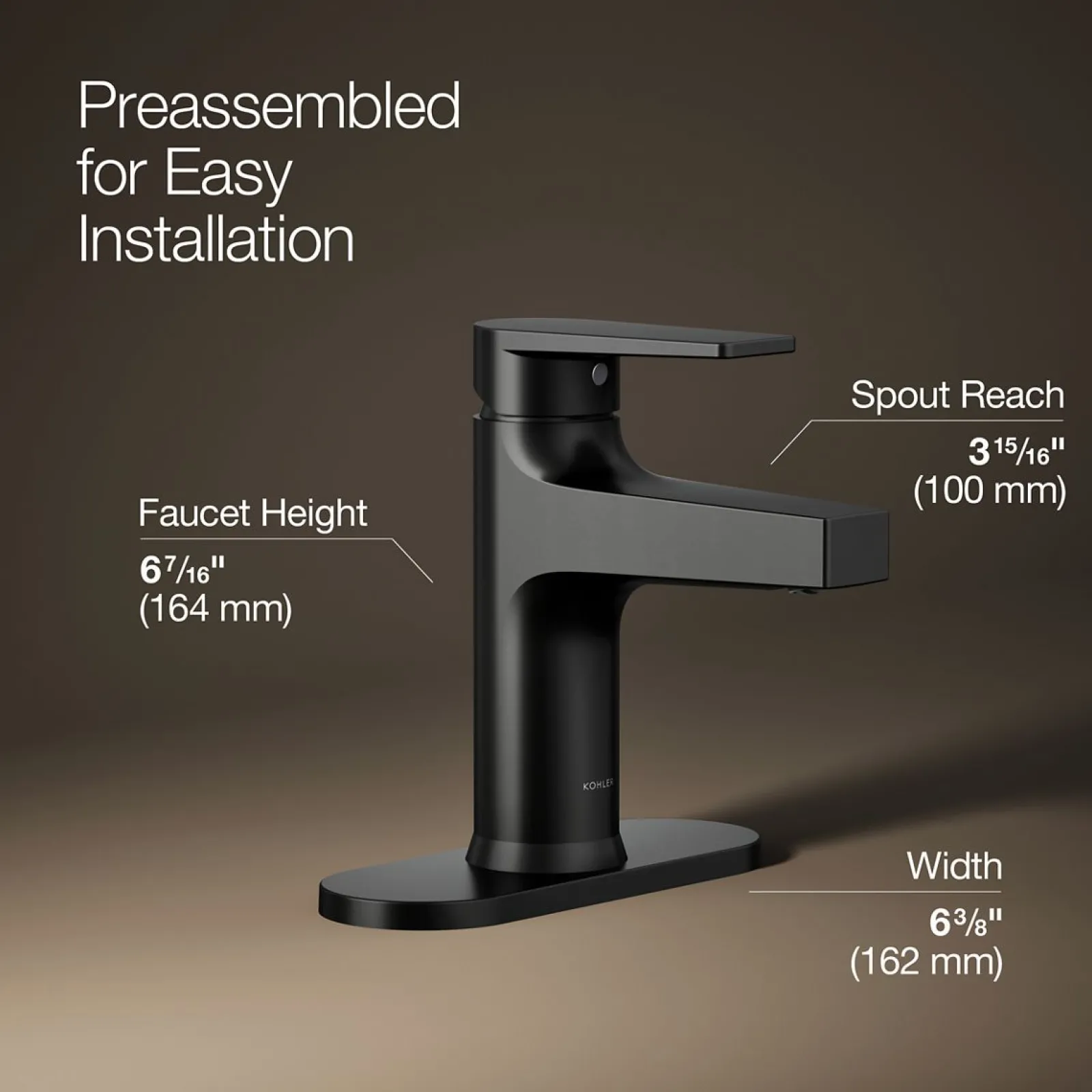 Single-handle bathroom sink faucet, 1.2 gpm^Kohler Sale