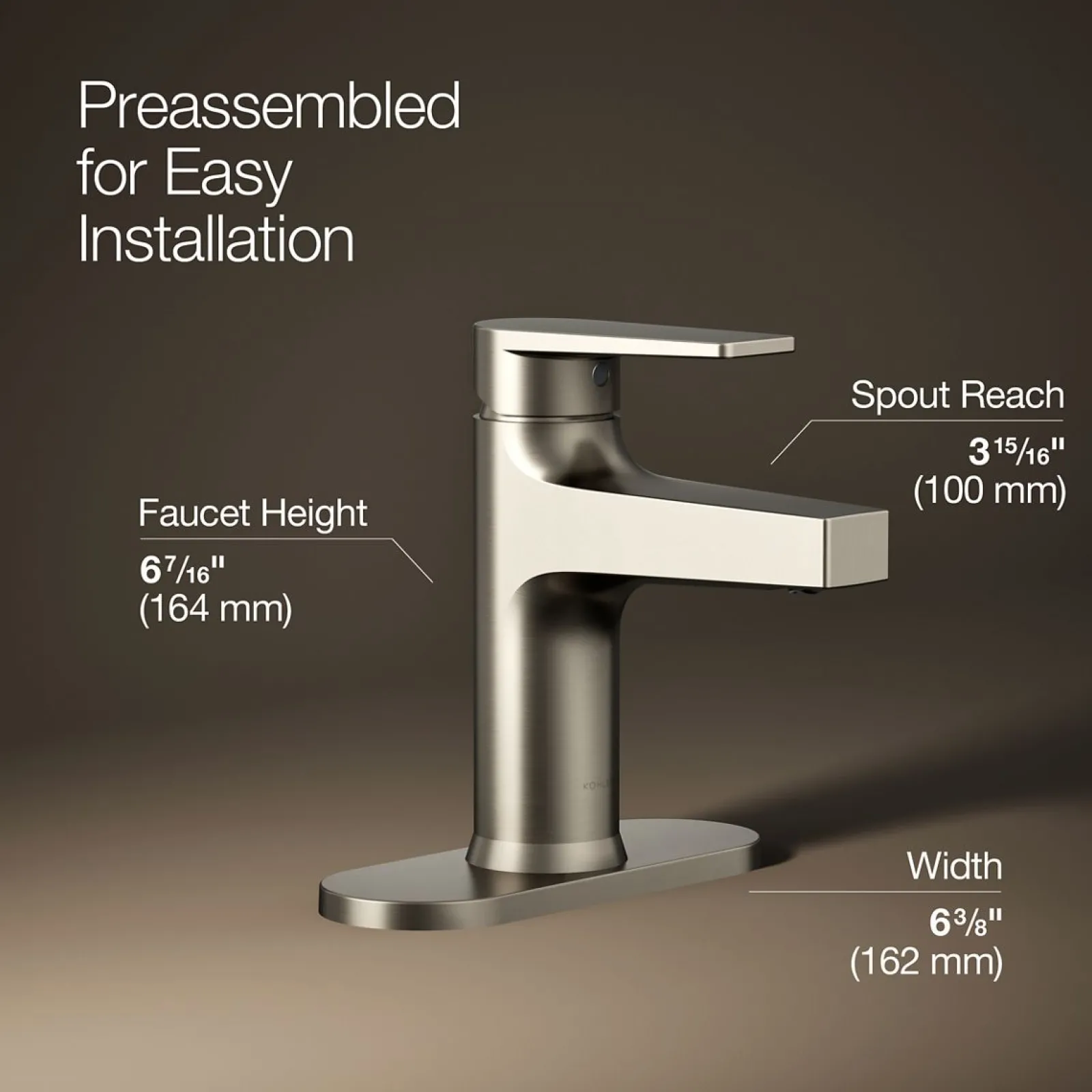 Single-handle bathroom sink faucet, 1.2 gpm^Kohler Sale
